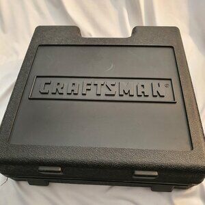 Craftsman 18V 3/8 in cordless drill BD0815 Charger-Case-Battery TESTED AND WORKS